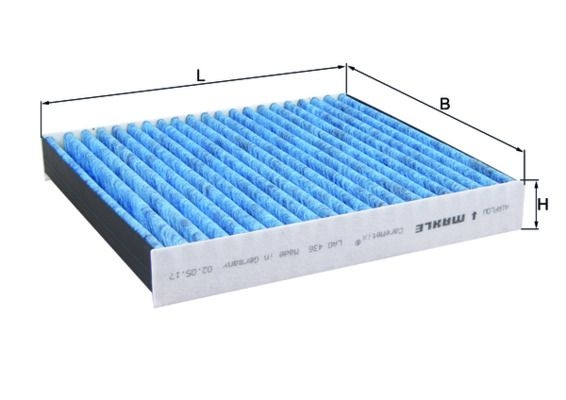 MAHLE ORIGINAL Pollen filter CareMetix® LAO 436 Filter, interior air,Cabin filter PEUGEOT,CITROËN,MITSUBISHI,4007 (VU_, VV_),4008 SUV,C-CROSSER (EP_)