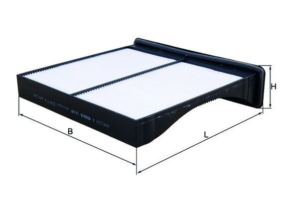 MAHLE ORIGINAL Pollen filter Particulate Filter LA 461 Filter, interior air,Cabin filter SUBARU,FORESTER (SH),FORESTER (SG),FORESTER (SJ)