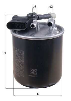 MAHLE ORIGINAL Fuel Filter MERCEDES-BENZ,INFINITI KL 913 16400HG00B,72352809,6510901652 6510902852,A6510901652,A6510902852,16400HG00B
