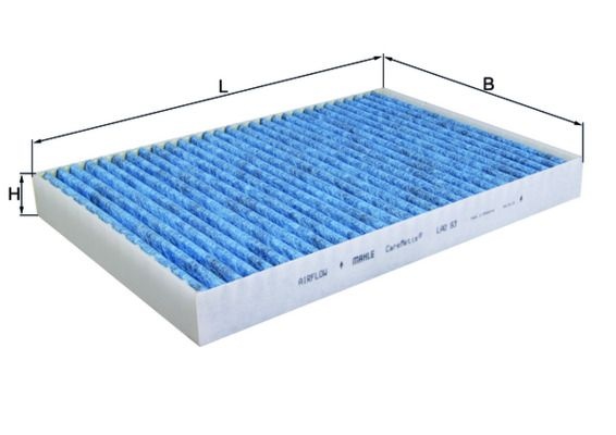 MAHLE ORIGINAL Pollen filter AUDI,SEAT LAO 93 4B0819439B,4B0819439C,4B1819441C 8E0819439C,4B0819439B,4B0819439C,4B1819441C,8E0819439C,72413805,LAO93
