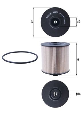 MAHLE ORIGINAL Fuel Filter VW,AUDI,MERCEDES-BENZ KX 67/2D 0007983180,07983180,7983180 44012612,44060912,0000901251,0000901551,9060900051,9060920205