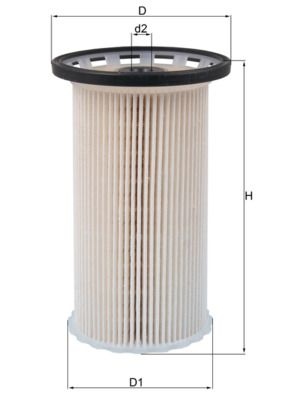 MAHLE ORIGINAL Fuel Filter VW,AUDI,FORD KX 386 5Q0127177,5Q0127177B,5Q0127177D  5Q0127400F,5Q0127401,5Q0127401A,5Q0127401C,5Q0127177,5Q0127177B