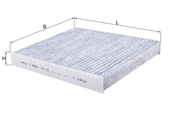 MAHLE ORIGINAL Pollen filter OPEL,CHEVROLET,CADILLAC LAK 1123 13356914,13356914,13356916 13508023,23456097,13356914,13396514,13396514,72396316,1808020