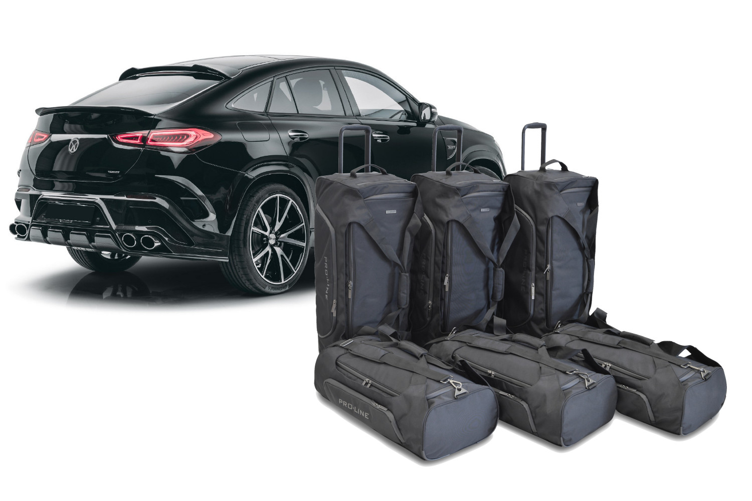 Mercedes-Benz GLE V167 2019-Present Car-Bags Travel Bags Made in EU Perfect Fit