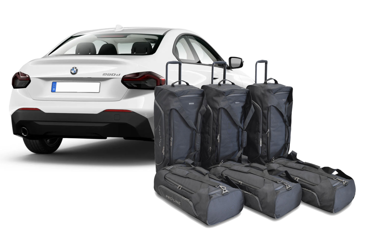 Travel bag set Bmw 2 Series Coupé (G42) 2021-present 2-door Pro.Line