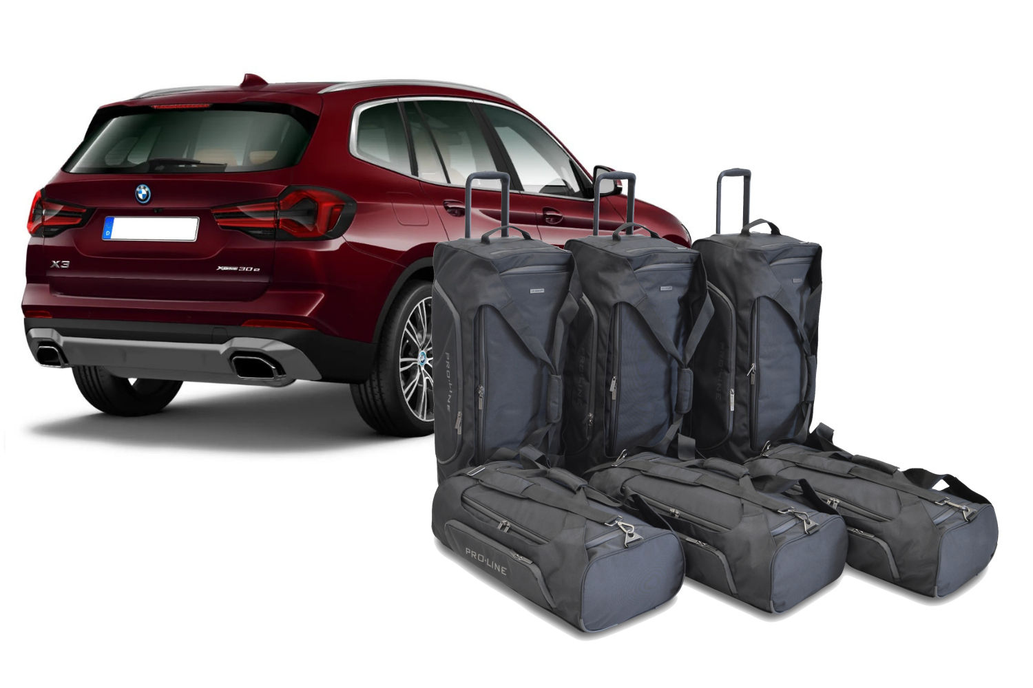 Travel bag set Bmw (G01) 2017-present Pro.Line