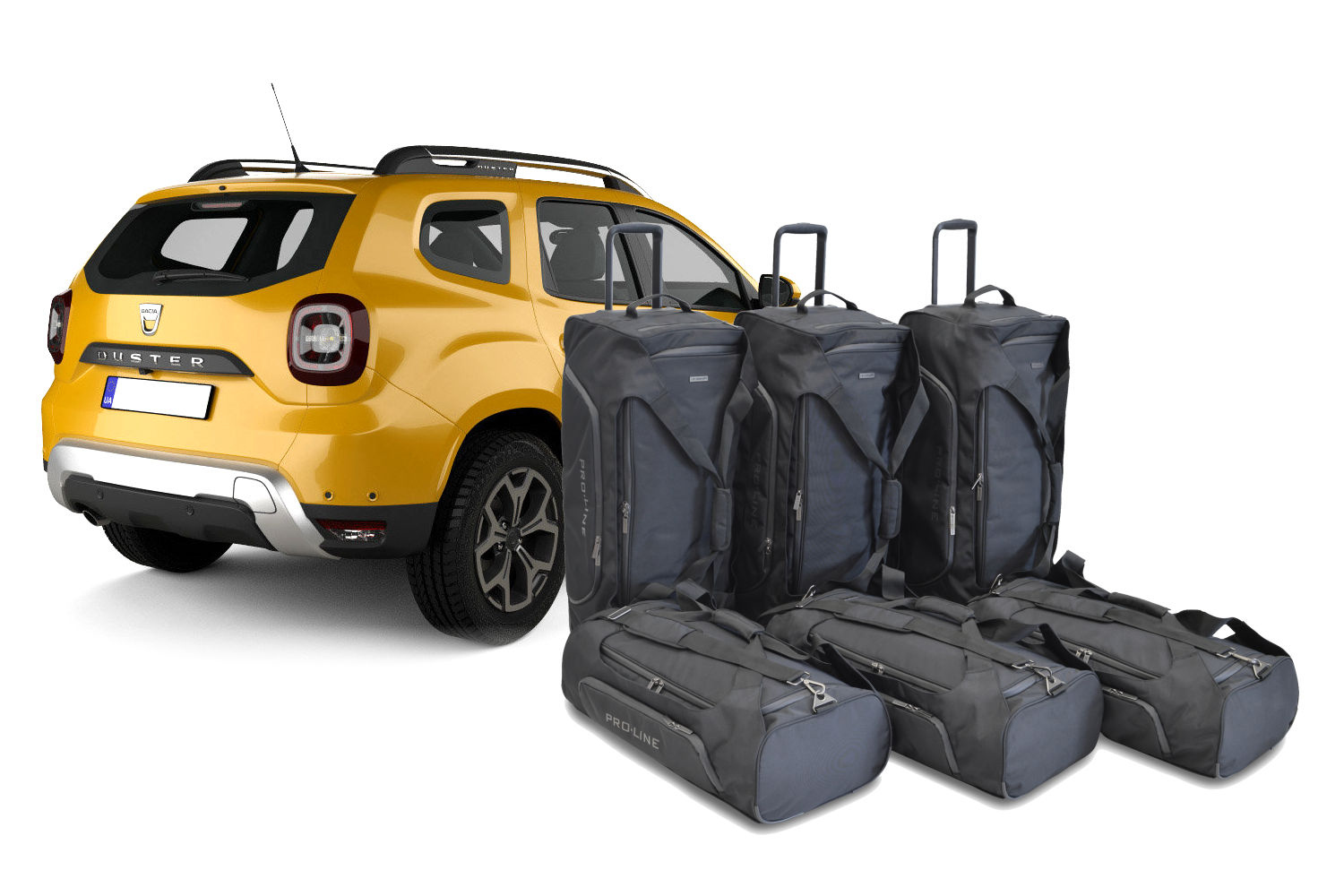 Travel bag set Dacia Duster II 2018-present Pro.Line