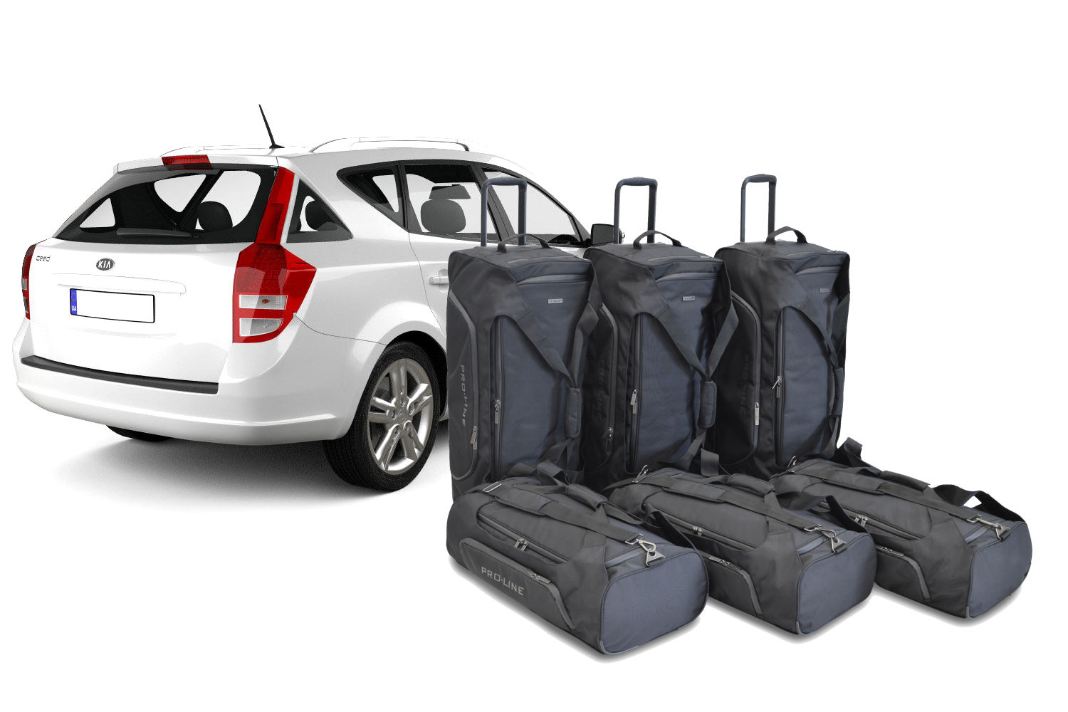 Travel bag set Kia Cee'd Sportswagon (JD) 2012-2018 wagon Pro.Line