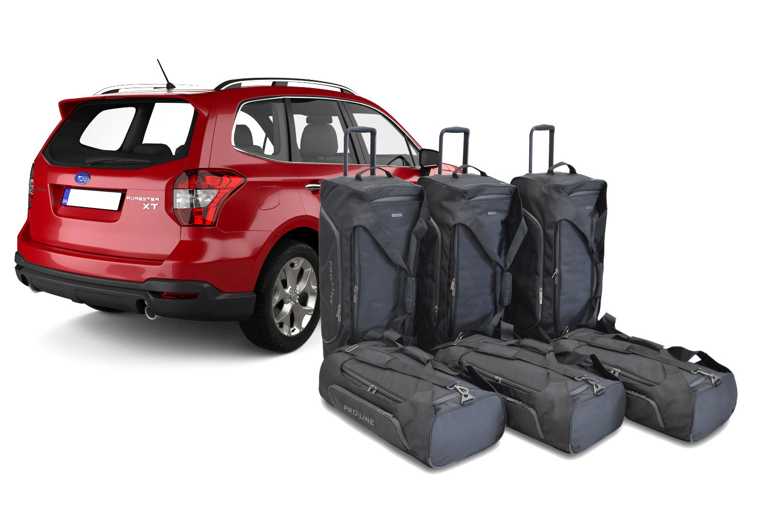 Travel bag set Subaru Forester IV (SJ) 2013-2018 Pro.Line