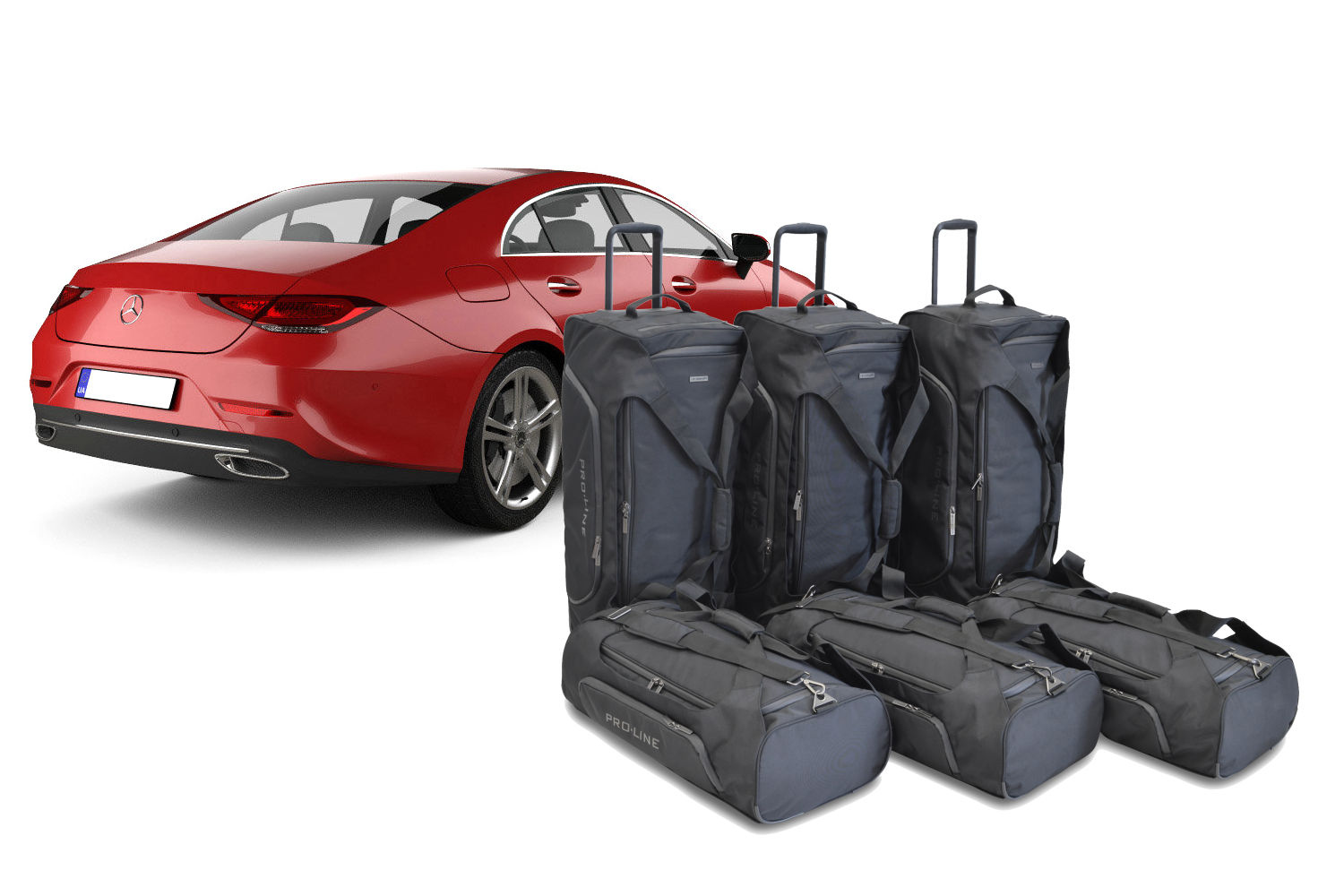 Travel bag set Mercedes-Benz (C257) 2018-present 4-door coupe Pro.Line