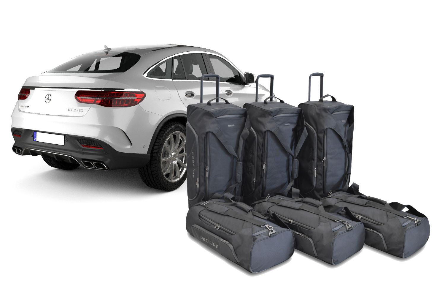 Travel bag set Mercedes-Benz Coupé (C292) 2015-2019 Pro.Line