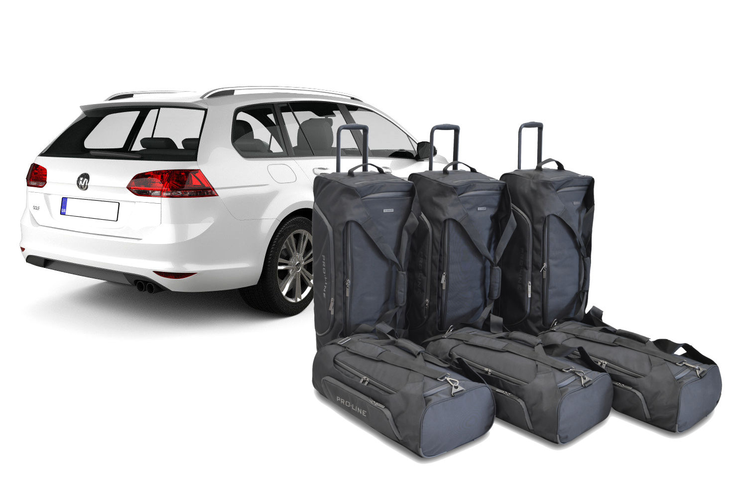 Travel bag set Volkswagen Golf VII Variant (5G) 2013-2020 wagon Pro.Line