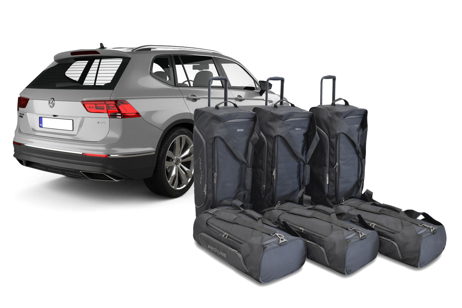 Kit koffer für Volkswagen Tiguan Allspace Ii (2016-)