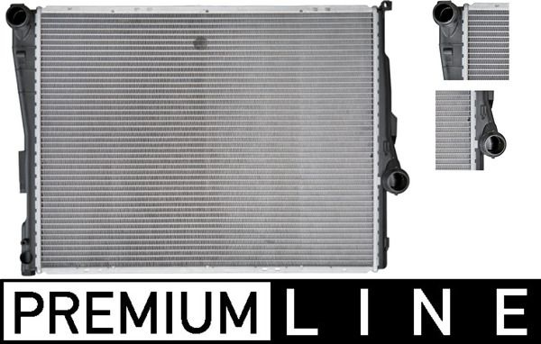 MAHLE ORIGINAL Engine radiator BMW CR 455 000P 1611557,1611573,17111611557 Radiator, engine cooling,Radiator,Engine cooler 17111611565,17111611573