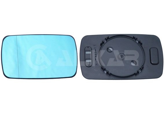 ALKAR Wing Mirror Glass Right 6451485 Side Mirror Glass,Mirror Glass BMW,3 Limousine (E46),3 Touring (E46),3 Cabrio (E36),3 Limousine (E36)