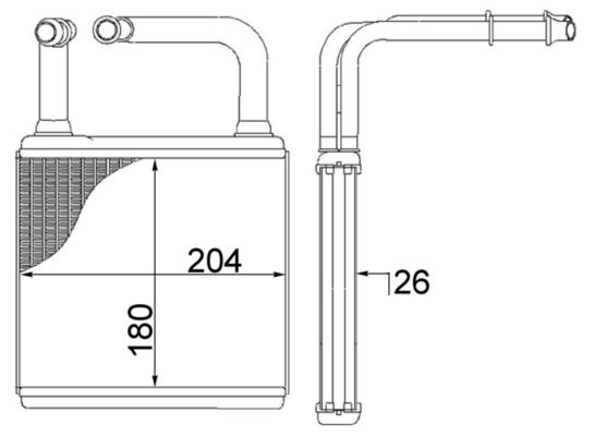 Heat Exchanger, interior heating