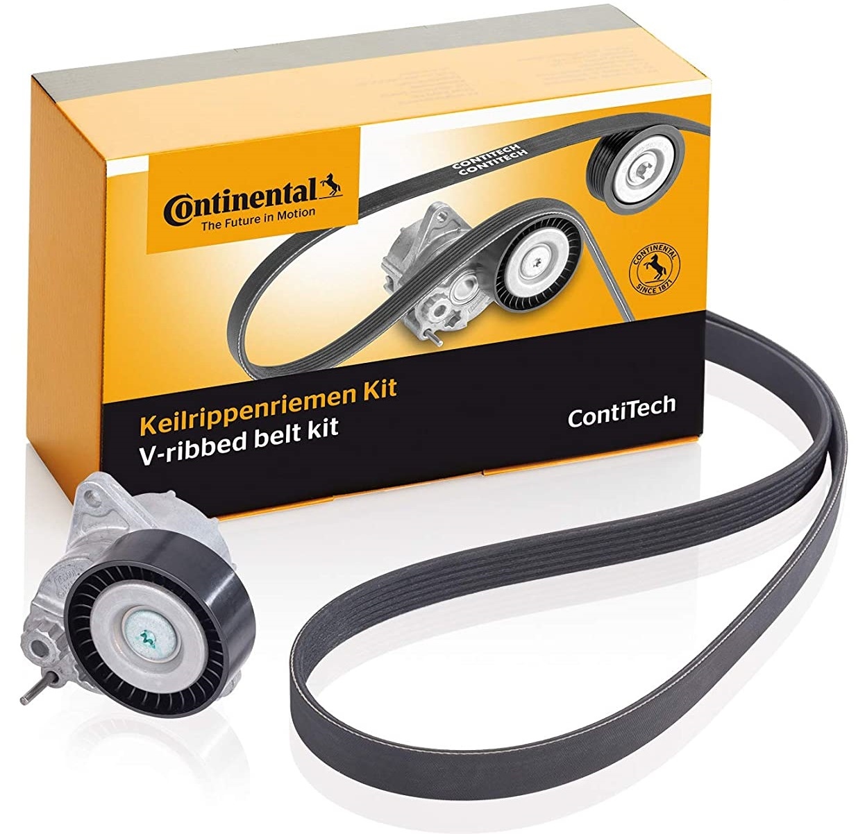 CONTITECH V-ribbed belt set 6PK1005K1 Serpentine belt kit,Auxiliary belt kit VW,AUDI,SKODA,Golf VII Schrägheck (5G1, BQ1, BE1, BE2)