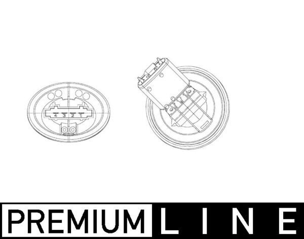 MAHLE ORIGINAL Regulator, passenger compartment fan BEHR *** PREMIUM LINE *** ABR 39 000P  VW,AUDI,SKODA,POLO (9N_),Polo Schrägheck (6R1, 6C1)