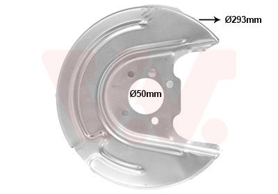 Cover plate, Brake Disc