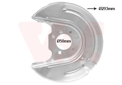 Cover plate, Brake Disc