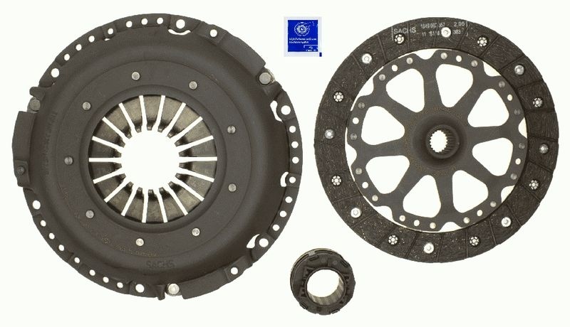 SACHS Clutch 3000 830 601 Clutch Kit PORSCHE,BOXSTER (986),BOXSTER (987),CAYMAN (987)