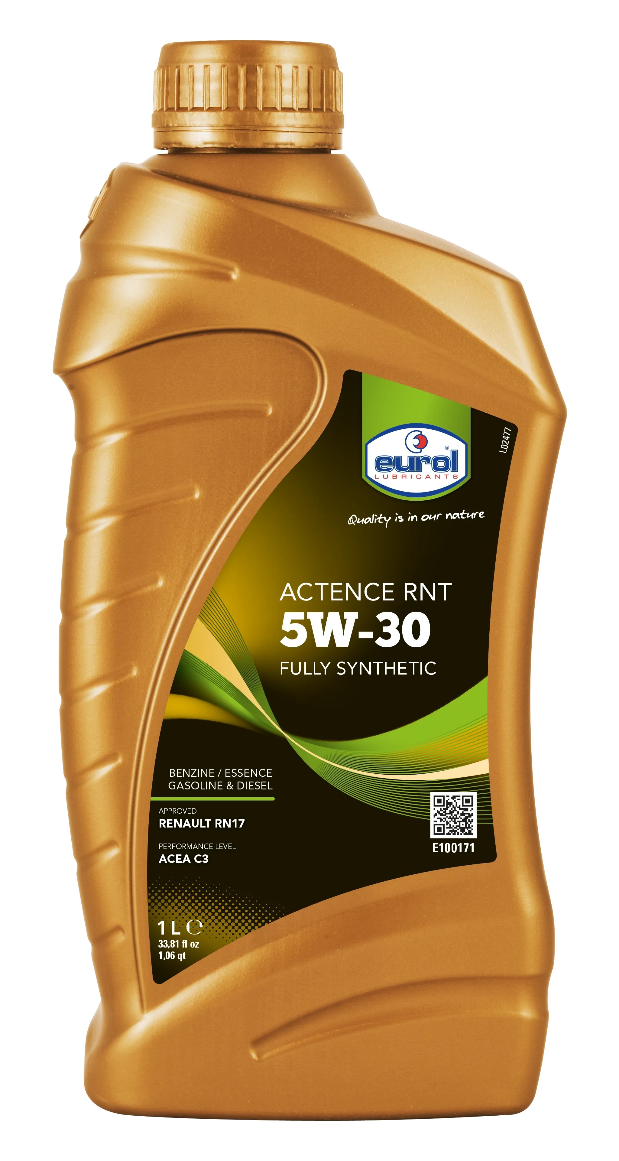 Motor oil Eurol Actence RNT 5W30 C3 1L