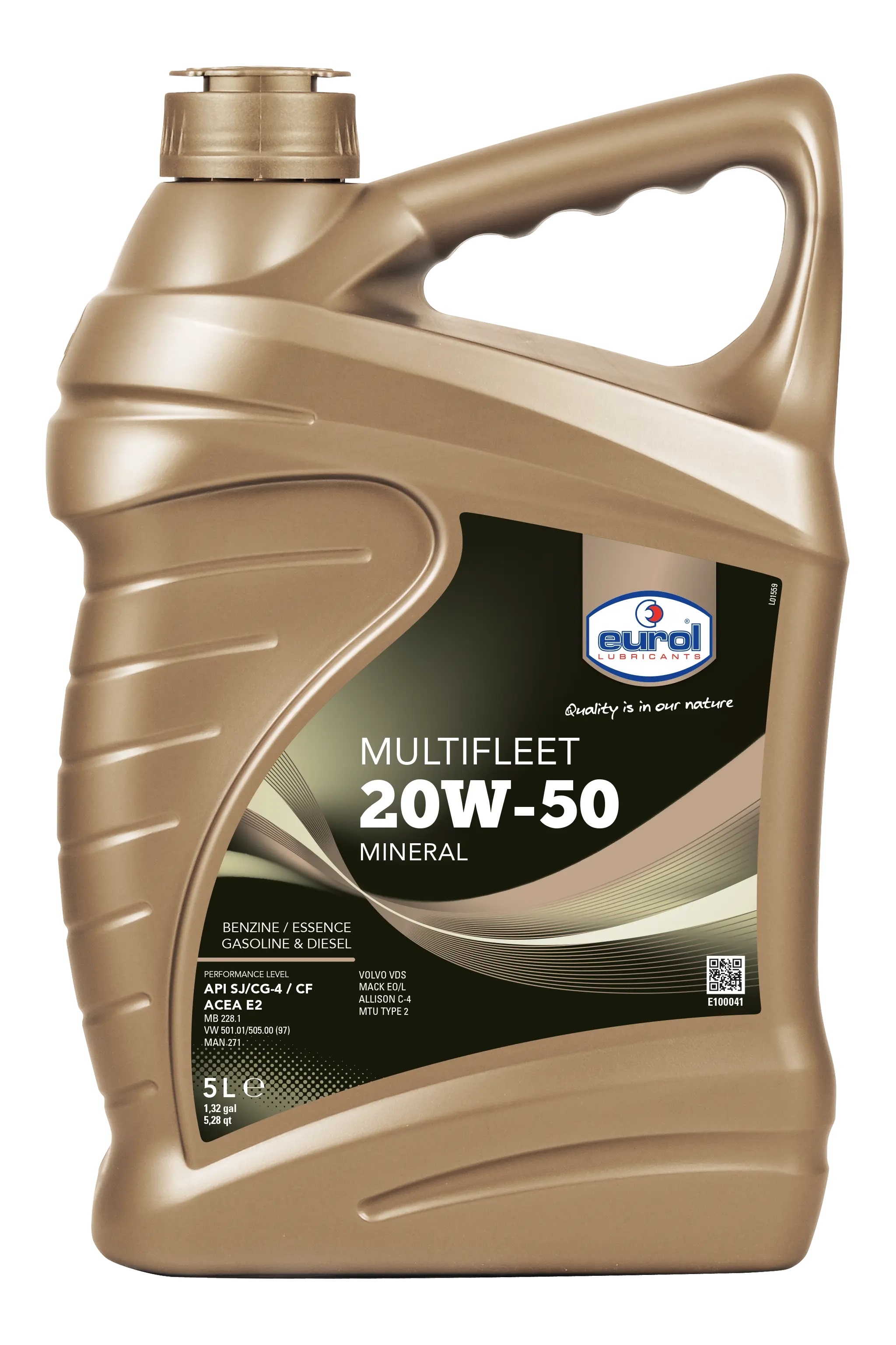 Motor oil Eurol Multifleet 20W50 5L