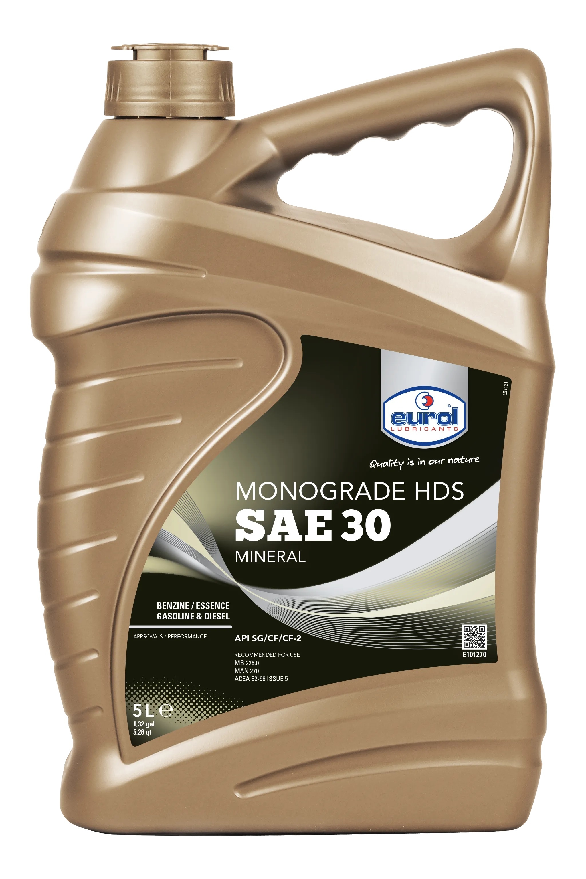 Motor oil Eurol Monograde HDS SAE 30 E2 5L