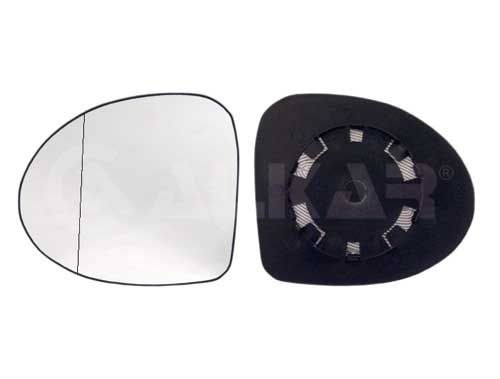 ALKAR Wing Mirror Glass Left 6451171 Side Mirror Glass,Mirror Glass RENAULT,TWINGO II (CN0_),THALIA II (LU1/2_),Thalia III (L8_)