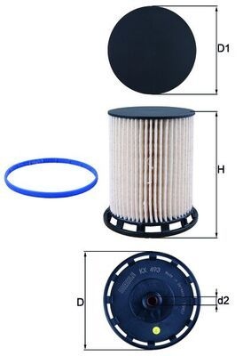 MAHLE ORIGINAL Fuel Filter VW,AUDI,BENTLEY KX 493D 4M0127177B,4M0127401C,4M0127434B 4M0127434G,4M0127401C,4M0127434B,4M0127434G,4M0127177B,4M0127401C