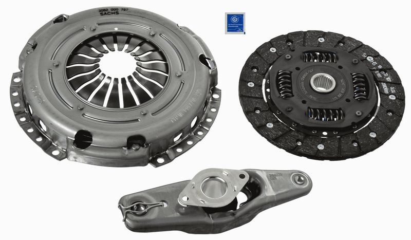 SACHS Clutch 3000 951 051 Clutch Kit VW,SKODA,SEAT,POLO (9N_),Polo Schrägheck (6R1, 6C1),Fox Schrägheck (5Z1, 5Z3, 5Z4),Fabia II Schrägheck (542)