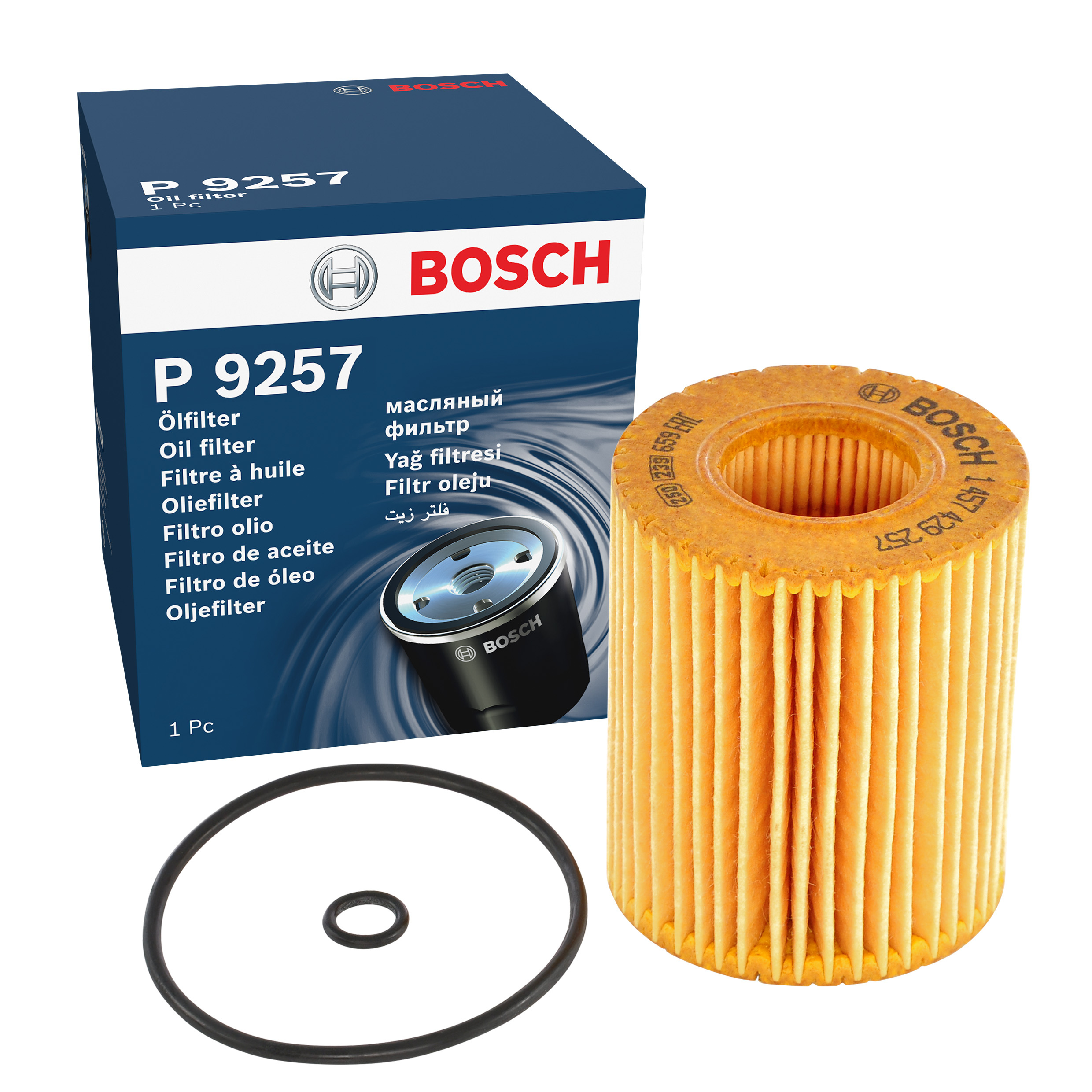 BOSCH Oil filter FORD,MAZDA 1 457 429 257 1124160,1152049,1213177 Engine oil filter 1343102,1S7G6744AC,1S7J6744AC,1S7J6744BA,1S7J6744MC,1S7Z6744AC