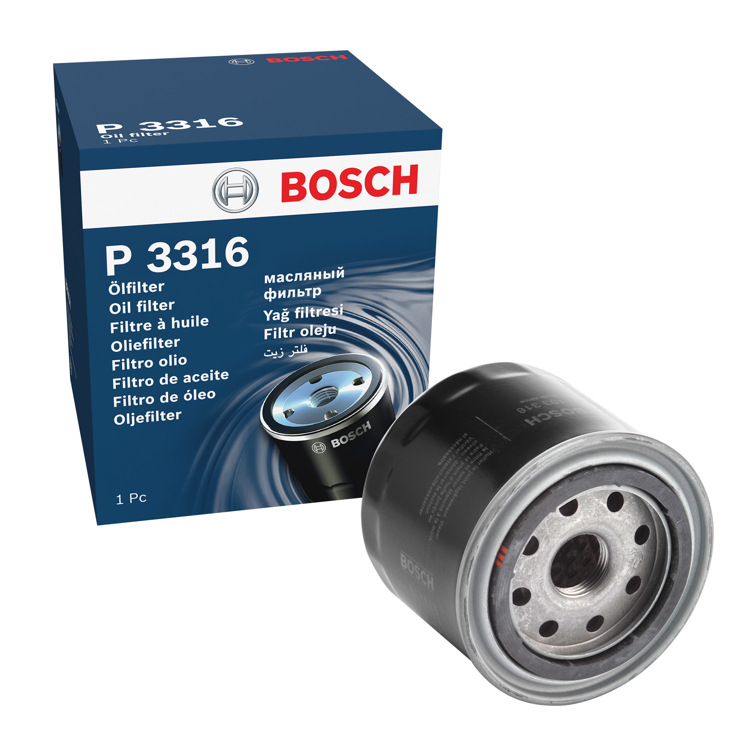 Oil Filter P3316 Bosch Oil filters
