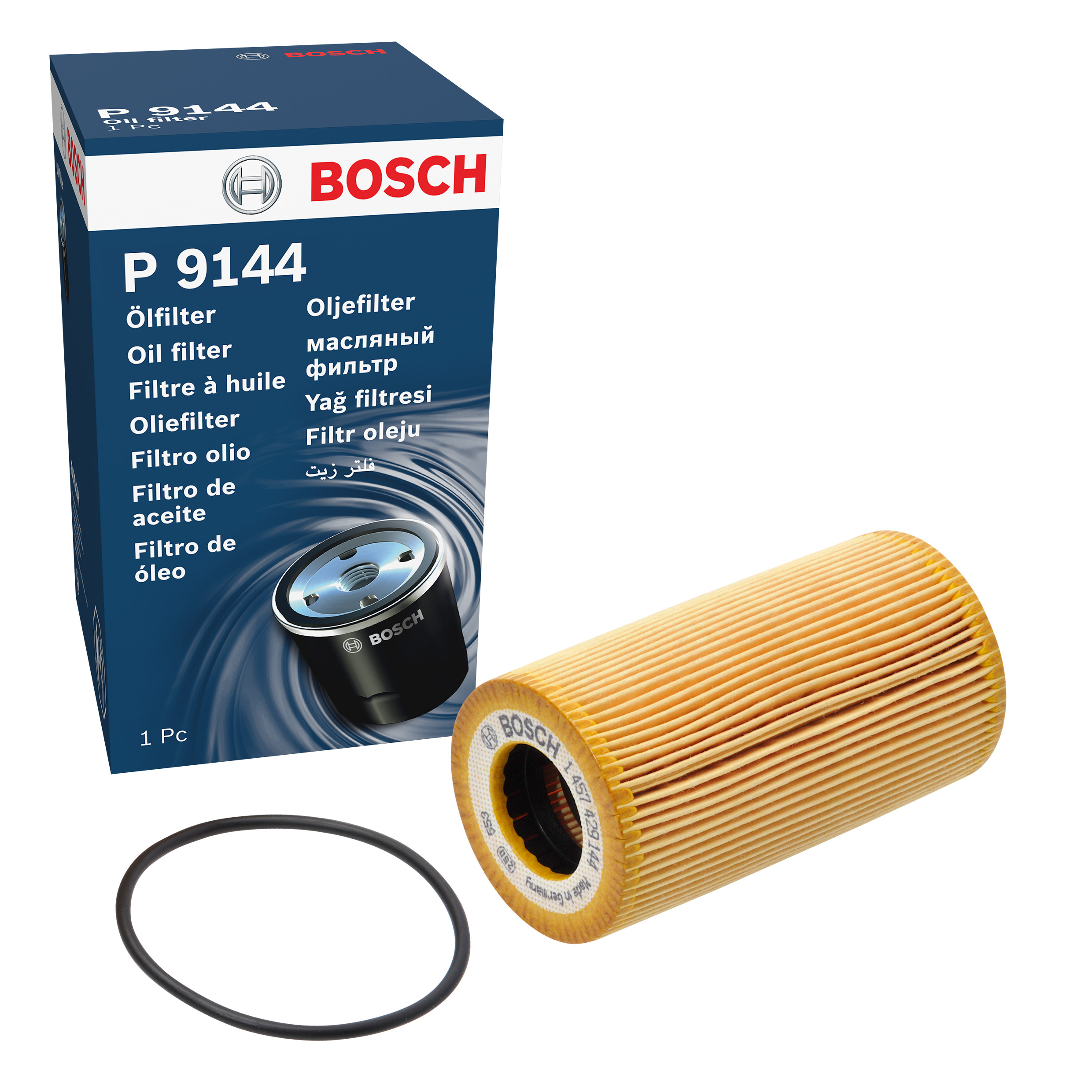 BOSCH Oil filter Filter Insert 1 457 429 144 Engine oil filter PORSCHE,Cayenne (9PA),BOXSTER (986),911 (997),911 (996),BOXSTER (987)