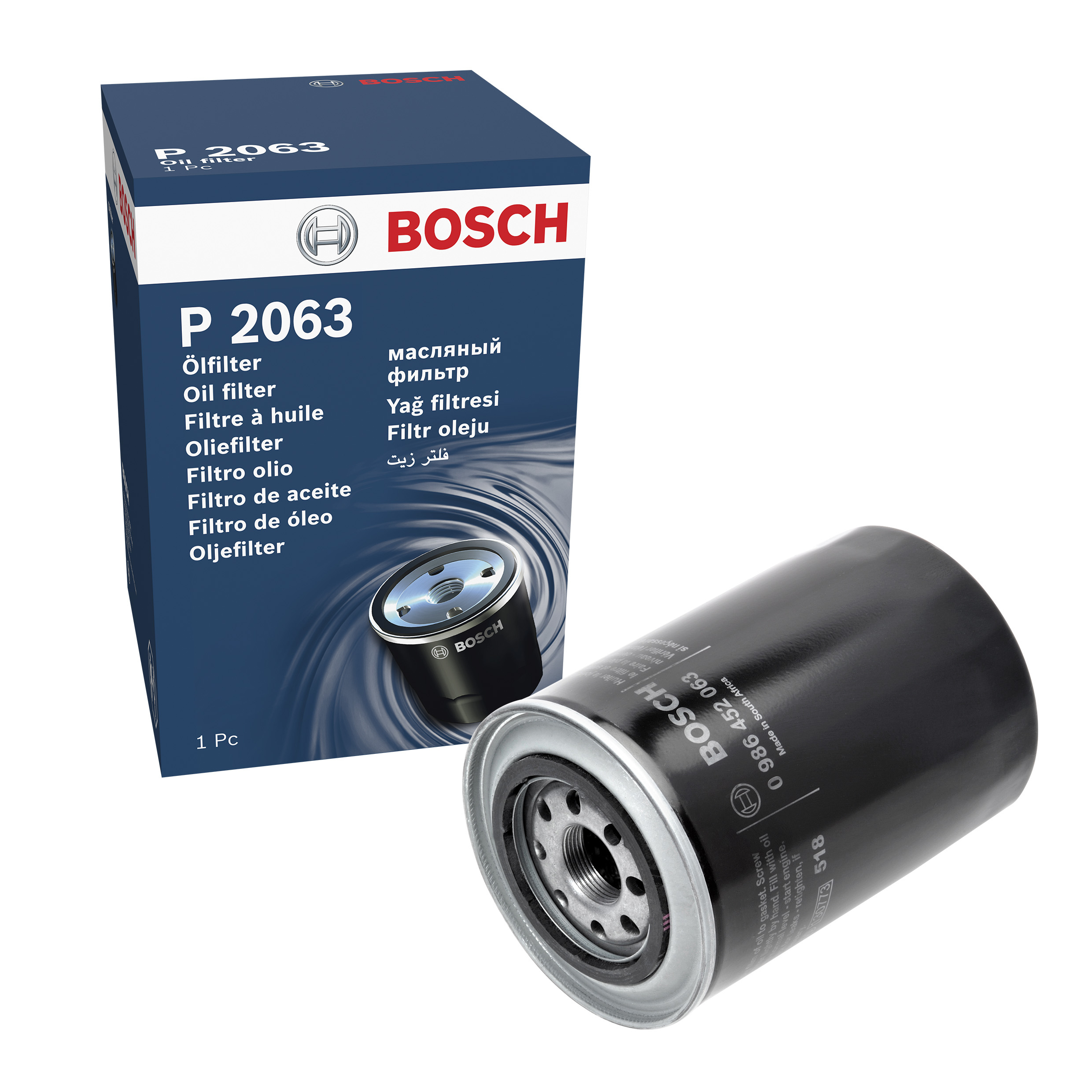 BOSCH Oil filter MITSUBISHI 0 986 452 063 1230A046,1230A154,ME013307 Engine oil filter ME013343,ME013344,ME201871,ME202472,ME215002,ME013343,ME202472