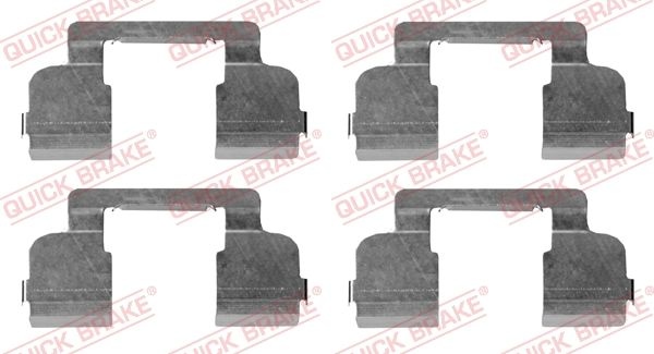 QUICK BRAKE Accessory Kit, disc brake pads 109-1698  RENAULT,DACIA,LADA,CLIO II (BB0/1/2_, CB0/1/2_),TWINGO I (C06_),TWINGO II (CN0_)