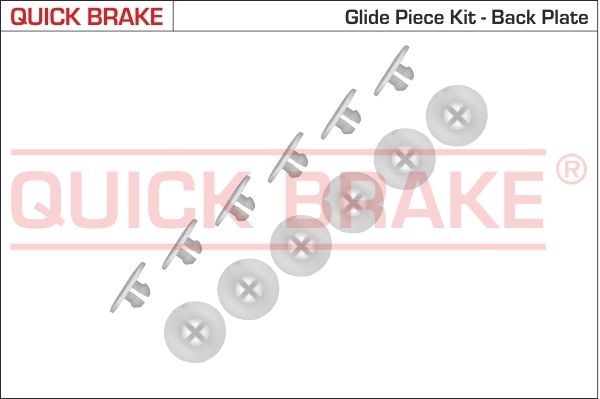 QUICK BRAKE Accessory Kit, brake shoes 6858K VW,AUDI,SKODA,POLO (9N_),Polo Schrägheck (6R1, 6C1),GOLF III (1H1),Lupo (6X1, 6E1)