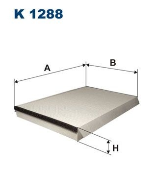 Mercedes-Benz Interior Filter K 1288 Filtron