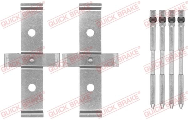 QUICK BRAKE Accessory Kit, disc brake pads 109-1694  RENAULT,ALFA ROMEO,MEGANE III Coupe (DZ0/1_),Megane IV Schrägheck (B9A/M/N_),159 Sportwagon (939)