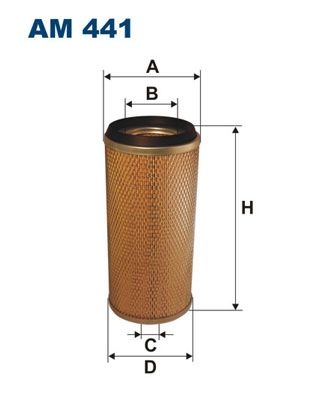 Filtron Luftfilter Am 441 Land Rover Am441 Storlek 2