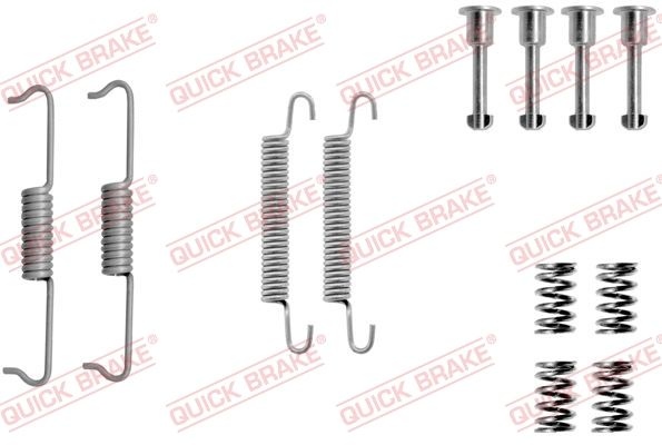 QUICK BRAKE Accessory Kit, parking brake shoes 105-0841 VW,AUDI,MERCEDES-BENZ,Transporter V Bus (7HB, 7HJ, 7EB, 7EJ, 7EF, 7EG, 7HF, 7EC)