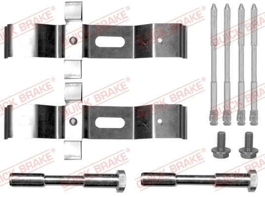 QUICK BRAKE Accessory Kit, disc brake pads 109-0072 ALFA ROMEO,GIULIA (952_),Stelvio (949_)