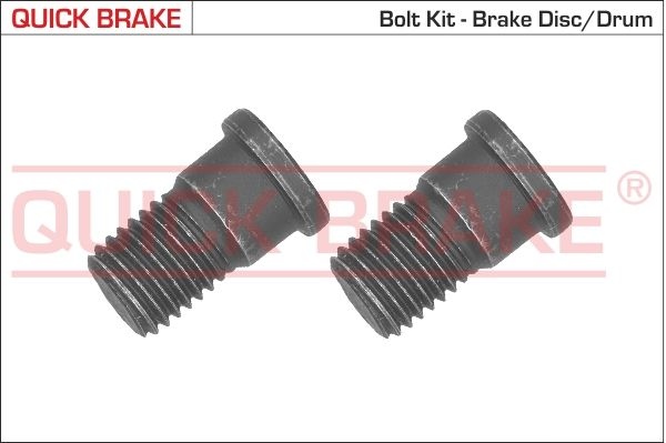 QUICK BRAKE Bolt, brake disc 11666K OPEL,FIAT,JEEP,ZAFIRA B (A05),Astra G CC (T98),Zafira A (T98),Corsa E Schrägheck (X15),Meriva B (S10),Adam (M13)