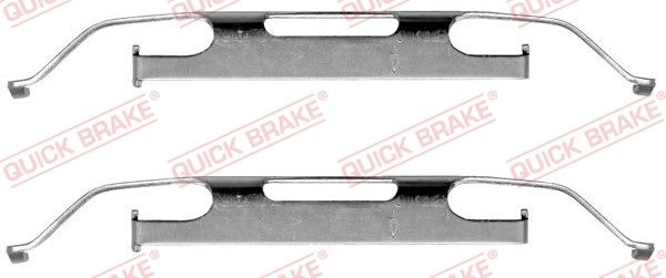 QUICK BRAKE Accessory Kit, disc brake pads 109-1223 VW,AUDI,MERCEDES-BENZ,Golf IV Schrägheck (1J1),PASSAT Variant (3B6),Golf IV Variant (1J5)