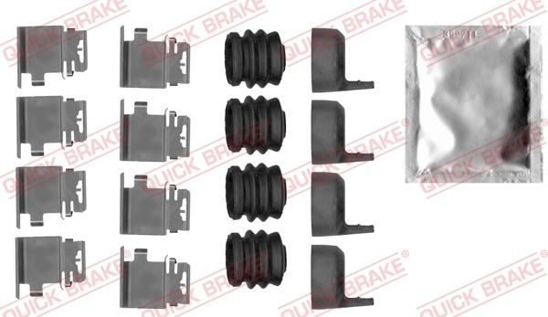 QUICK BRAKE Accessory Kit, disc brake pads 109-0036 MERCEDES-BENZ,NISSAN,V-Klasse (W447),VITO Kasten (W447),VITO Tourer (W447),VITO Mixto (W447)