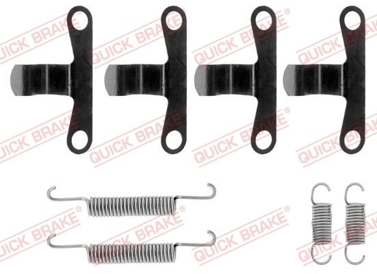 QUICK BRAKE Accessory Kit, parking brake shoes 105-0594 VOLVO,940 II Kombi (945),940 Kombi (945),240 Kombi (P245),740 Kombi (745),240 (P242, P244)