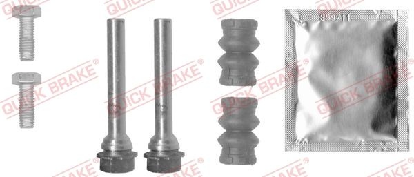 QUICK BRAKE Guide Sleeve Kit, brake caliper 113-1346X VW,AUDI,OPEL,Golf IV Schrägheck (1J1),Golf V Schrägheck (1K1),POLO (9N_),TOURAN (1T1, 1T2)