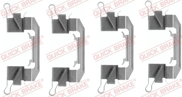 Accessory kit, disc brake pad