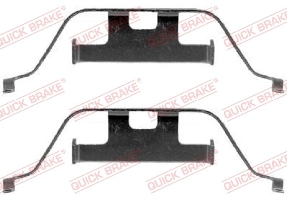 QUICK BRAKE Accessory Kit, disc brake pads 109-1201 BMW,LAND ROVER,3 Touring (E91),3 Limousine (E90),3 Limousine (E46),5 Limousine (E60)