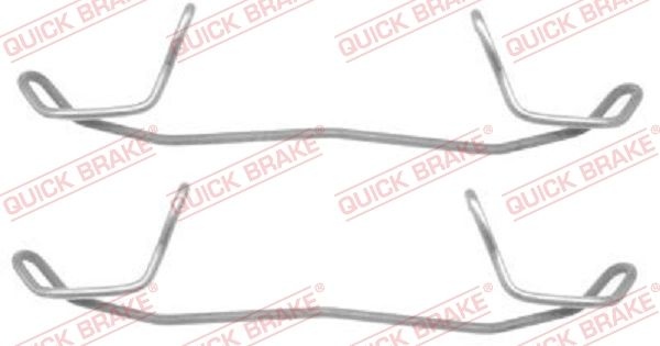 QUICK BRAKE Accessory Kit, disc brake pads 109-1123  VW,AUDI,FORD,Golf IV Schrägheck (1J1),PASSAT Variant (3B6),GOLF III (1H1),New Beetle Cabrio (1Y7)